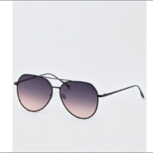 Large flat aviators
